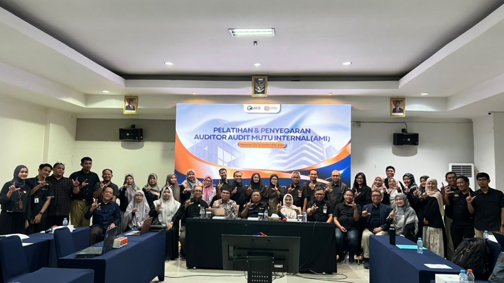 Politeknik STIA LAN Makassar Gelar Pelatihan dan Refreshment Auditor Mutu Internal